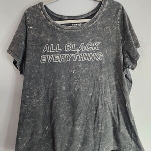 Torrid Charcoal Graphic Tee